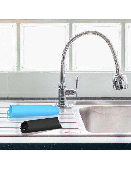 Pelador de Ajo de Silicona uxcell - 2 Piezas, Negro Pelador de Ajo de Silicona uxcell - 2 Piezas, Negro