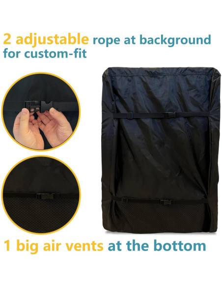 Cubierta Impermeable Bitubi para Congeladores Verticales 56x58 cm