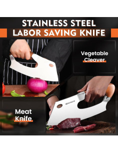 Cuchillo de Deshuese ROCOCO 21.95 cm Acero Inoxidable Bronce 2