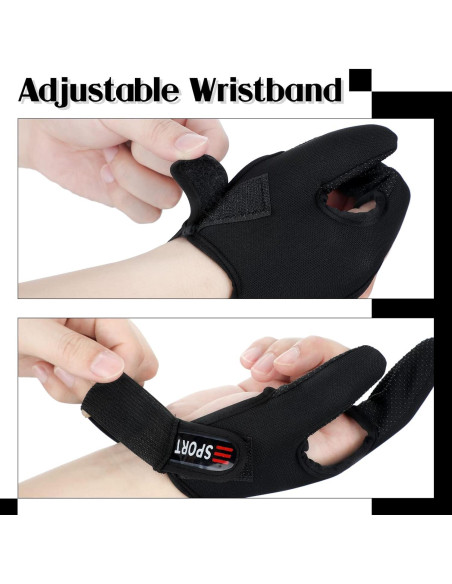 Guantes de Pesca Antideslizantes Sotiff - 3 Piezas Unisex