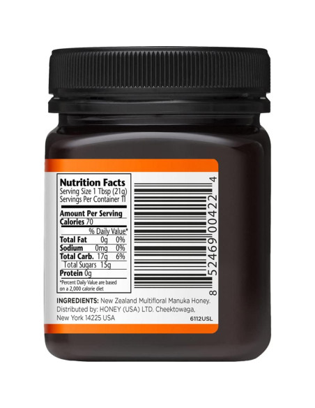 Miel de Manuka Multifloral Manuka Doctor 248g MGO 80+ Cruda