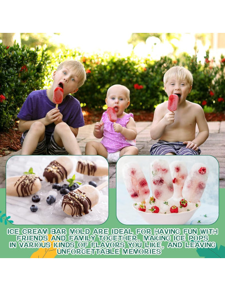 Set de Moldes para Cakesicle Irenare 12 Piezas Silicona