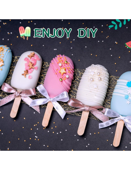 Set de Moldes para Cakesicle Irenare 12 Piezas Silicona