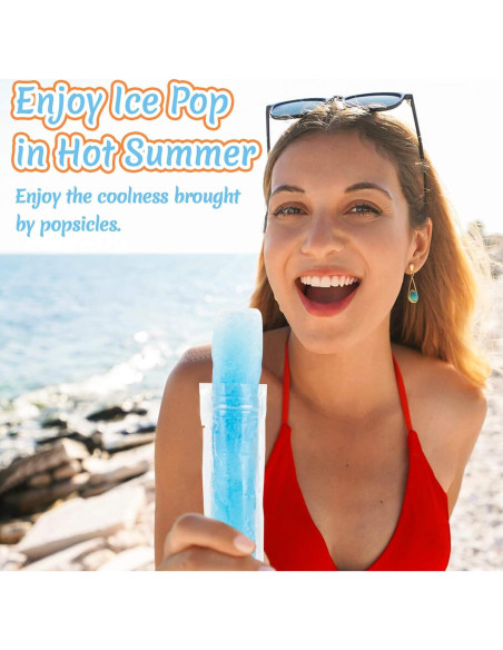 100 Bolsitas para Popsicle MAQIHAN 230ml Sin BPA 100 Bolsitas para Popsicle MAQIHAN 230ml Sin BPA