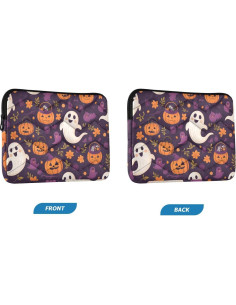 Funda para Laptop FFYHO 13-14" Acolchada Halloween 2