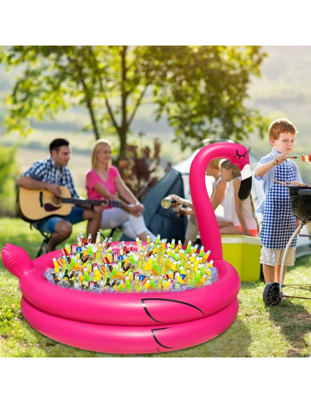 Cooler Inflable Flamenco TURNMEON 71.92L para Fiesta