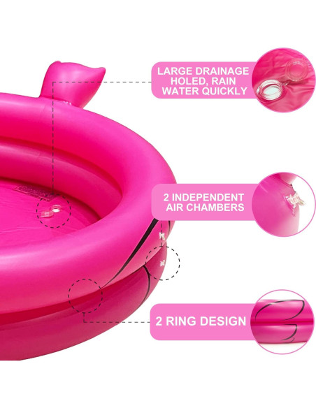 Cooler Inflable Flamenco TURNMEON 71.92L para Fiesta