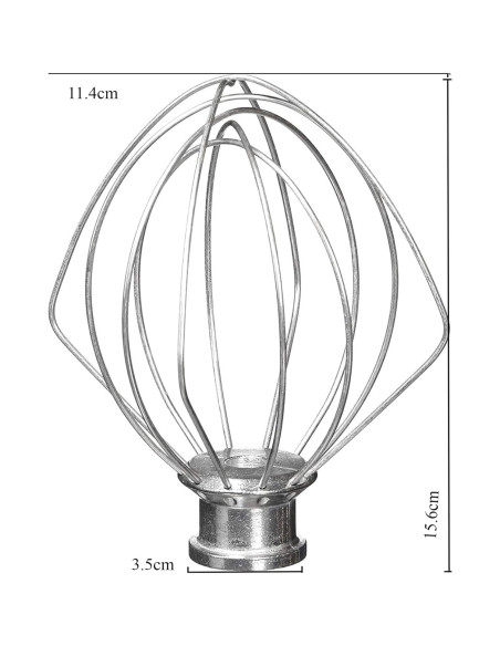 Batidor de 6 Cables KitchenAid TIZZE Acero Inoxidable