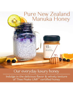 Miel Manuka Three Peaks 250g UMF 15+ MGO 514+ Cruda 2