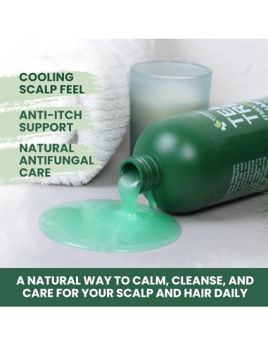 Champú de Aceite de Árbol de Té MaxTherapy 473 ml - Alivio Caspa