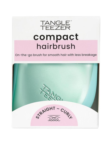 Cepillo Desenredante Tangle Teezer Compact Styler Verde