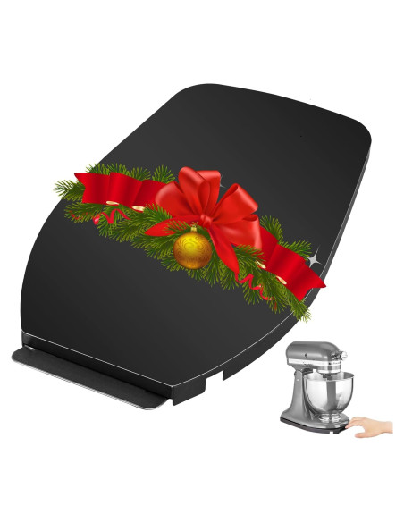 Bandeja Deslizante KitchenAid 4.5-5 Qt Negra con Ruedas