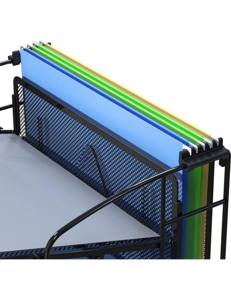 Organizador de Documentos Simple Houseware Negro 3 Niveles