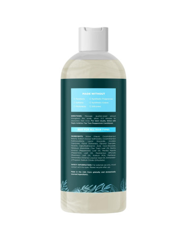 Champú Aclarador Maple Holistics 473 ml Árbol de Té y Menta