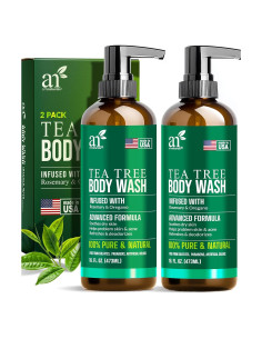 Jabón Corporal Antibacteriano Artnaturals 2x473ml Aceite de Árbol de Té