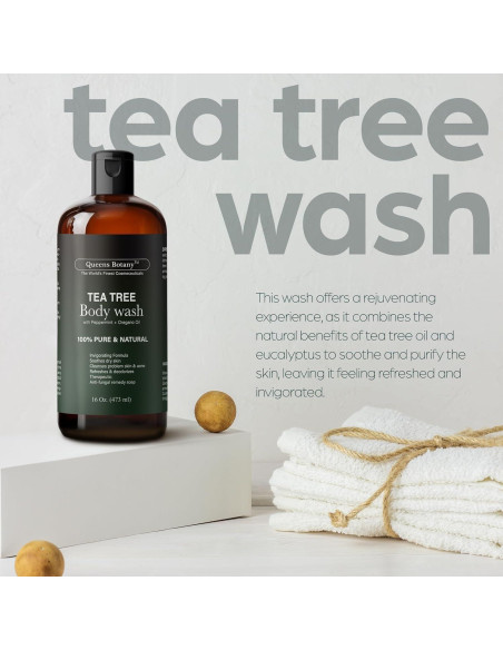 Jabón Corporal Antibacteriano Artnaturals 2x473ml Aceite de Árbol de Té