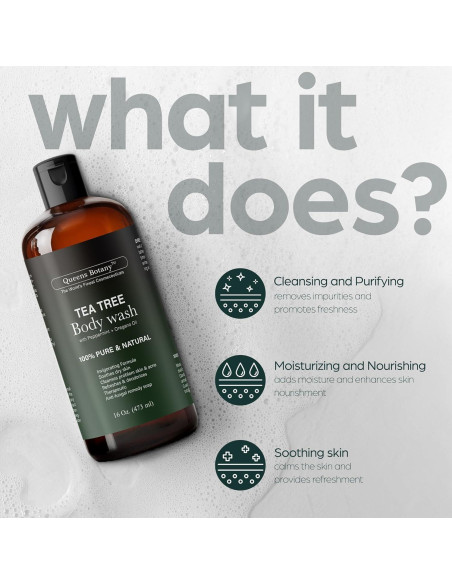 Jabón Corporal Antibacteriano Artnaturals 2x473ml Aceite de Árbol de Té