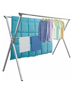 Estante Secador de Ropa AUGMIRR Acero Inoxidable 200 cm