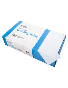 Tiras de Epilación No Tejidas ForPro 500 Cuentas 7,62x22,86cm