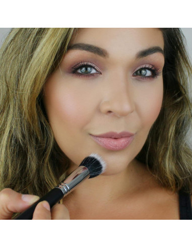 Pincel de Estampado Pequeño Beauty Junkees Doble Fibra