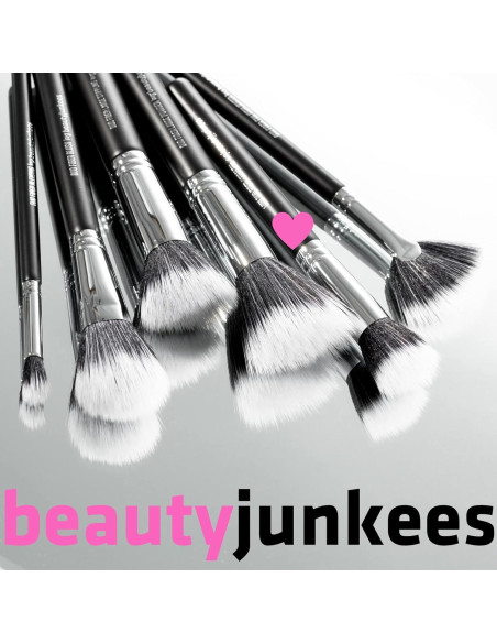 Pincel de Estampado Pequeño Beauty Junkees Doble Fibra