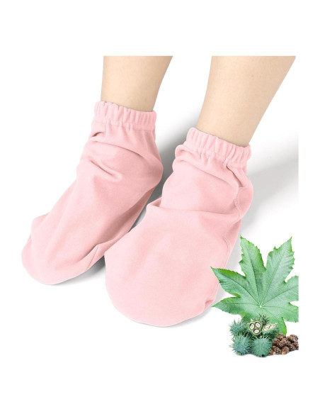 Calcetines de Aceite de Ricino Pedobi Rosa para Pies - Cuidado y Rehabilitación