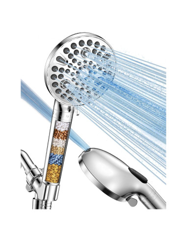 Cabezal de Ducha de Mano MakeFit con Filtro y 10 Modos