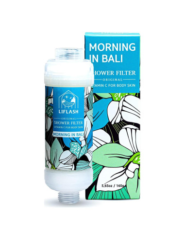 Filtro de Ducha Vitamina C LIFLASH Agua Dura 170g Aroma Bali