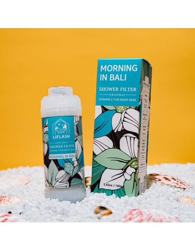 Filtro de Ducha Vitamina C LIFLASH Agua Dura 170g Aroma Bali
