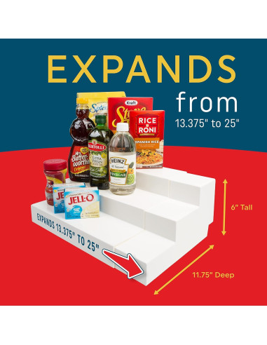 Estante Ajustable Dial Industries Mega 3 Niveles Blanco