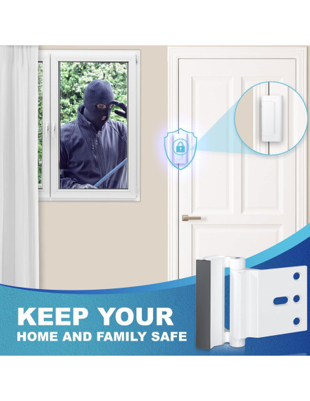 Cerradura de Refuerzo AceMining para Puerta 362 kg Seguridad Cerradura de Refuerzo AceMining para Puerta 362 kg Seguridad