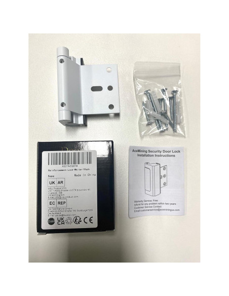 Cerradura de Refuerzo AceMining para Puerta 362 kg Seguridad Cerradura de Refuerzo AceMining para Puerta 362 kg Seguridad