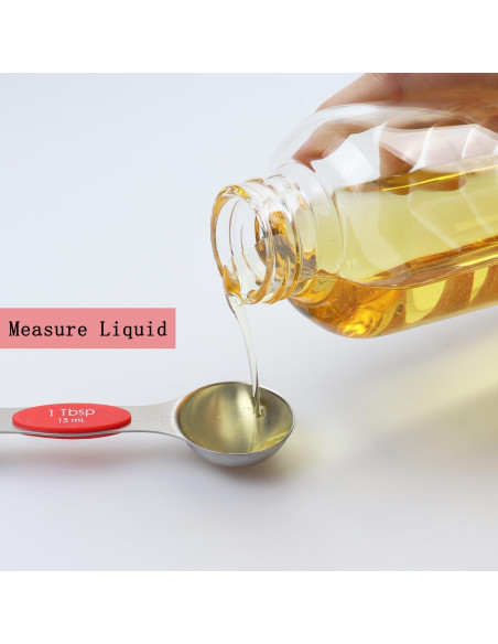 Juego de Cucharas Medidoras Magnéticas DOBROGOST 8 Piezas