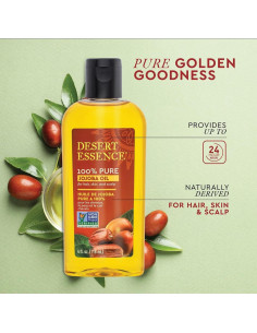 Aceite de Jojoba Puro Desert Essence 118 ml Hidratante Facial y Capilar 2