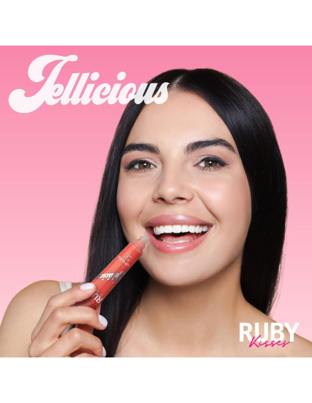 Brillo Labial Jellicious KISS 76g - Gelatina Hidratante