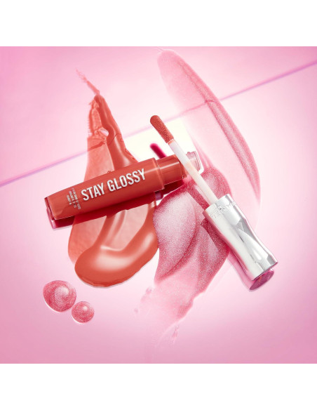 Brillo de Labios Stay Glossy Rimmel 5.1g - Color y Brillo Duradero