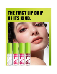 Aceite de Labios Hidratante LYSdefeu Set A 4 Colores 2