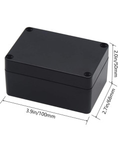 Caja de Conexiones Zulkit IP65 Impermeable 100x68x50mm Paquete de 2 2