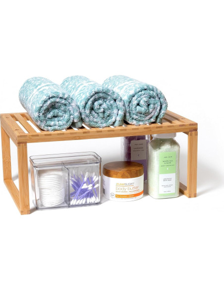 Estante de Cocina de Bambú Lipper International 15.6x10x6.3 cm