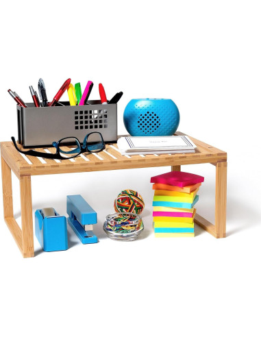 Estante de Cocina de Bambú Lipper International 15.6x10x6.3 cm