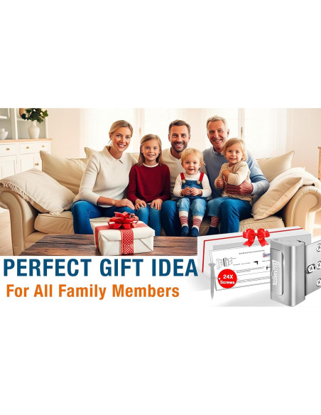 Cerradura de Refuerzo BAZAARISTA 3PACK Seguridad Alta Aluminio