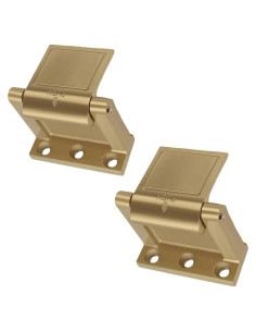 Cerradura de Seguridad SUS304 Dorada para Puerta - 2 Piezas