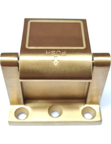 Cerradura de Seguridad SUS304 Dorada para Puerta - 2 Piezas