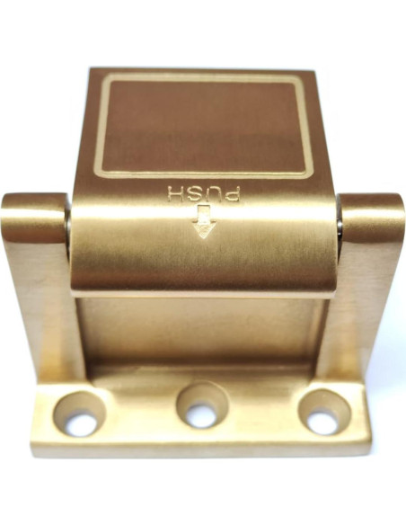 Cerradura de Seguridad SUS304 Dorada para Puerta - 2 Piezas