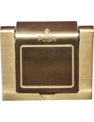 Cerradura de Seguridad SUS304 Dorada para Puerta - 2 Piezas