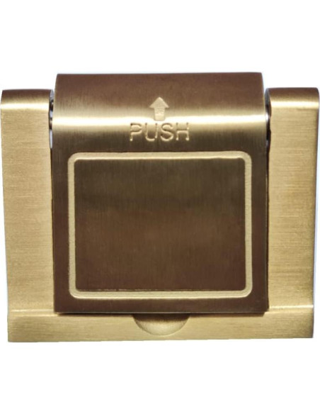 Cerradura de Seguridad SUS304 Dorada para Puerta - 2 Piezas