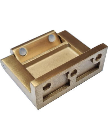 Cerradura de Seguridad SUS304 Dorada para Puerta - 2 Piezas