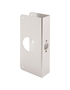 Placa Refuerzo Cerradura Acero Inoxidable Prime-Line U 9586
