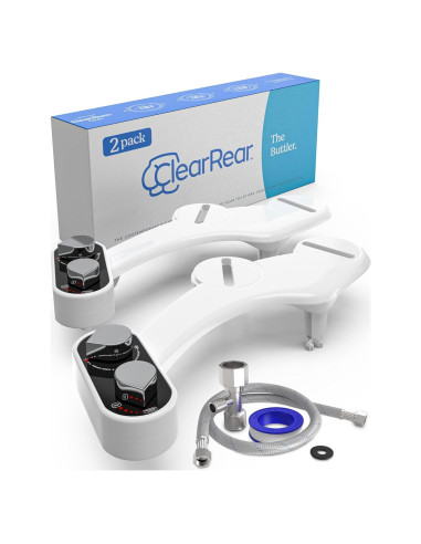 Accesorio de Bidet Clear Rear - Doble Boquilla Autolimpiante