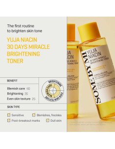 Toner Facial Iluminador SOME BY MI Yuja Niacin 150ml 2